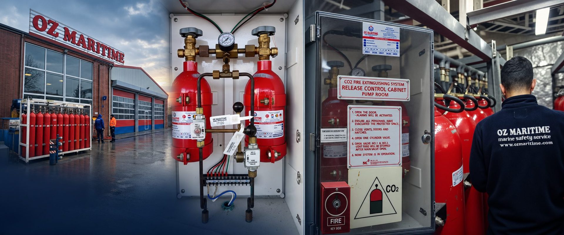 Fire fighting equipment and fixed system service — OZ Maritime