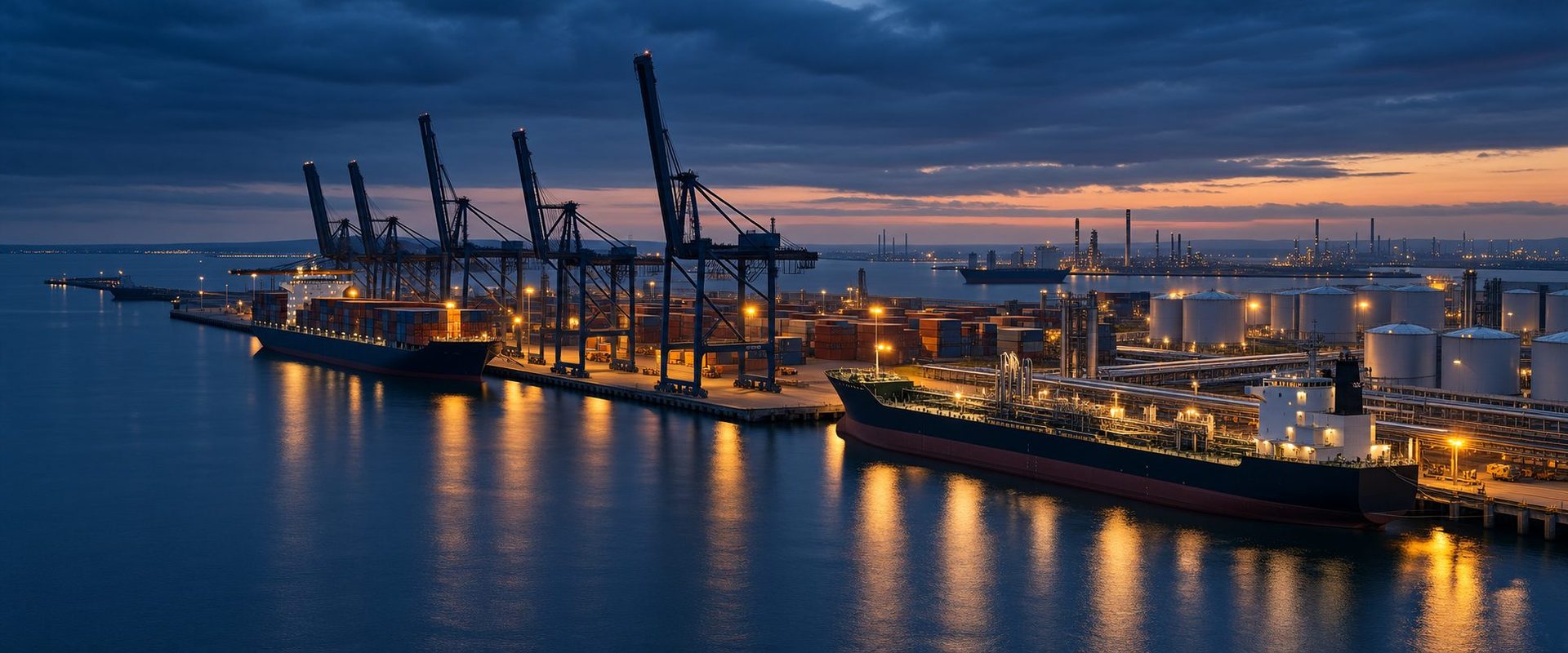 Ports we serve — OZ Maritime