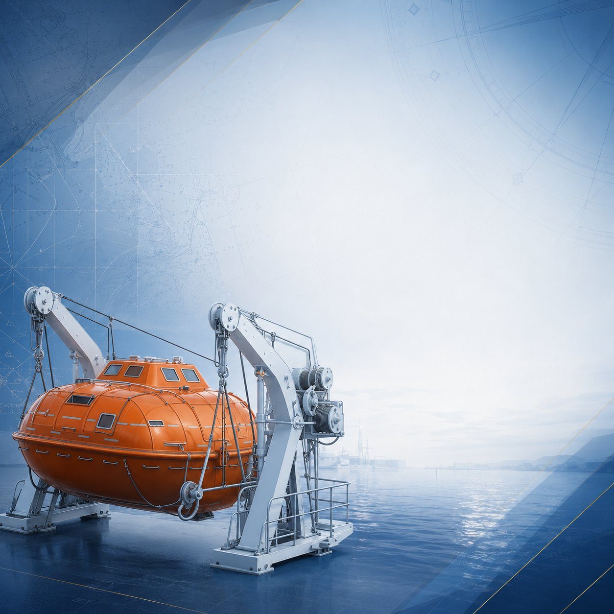 Lifeboat and launching appliance