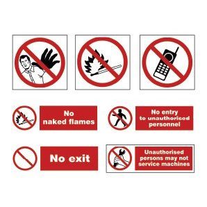 Prohibition Signs