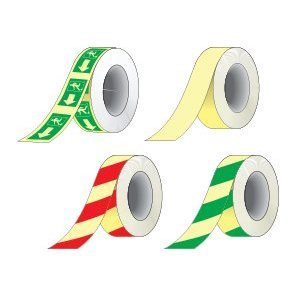 Photoluminescent and Anti-Slip Safety Tape