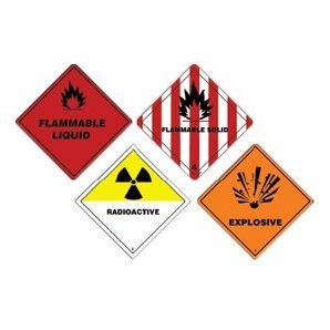 IMDG Dangerous Goods Placards