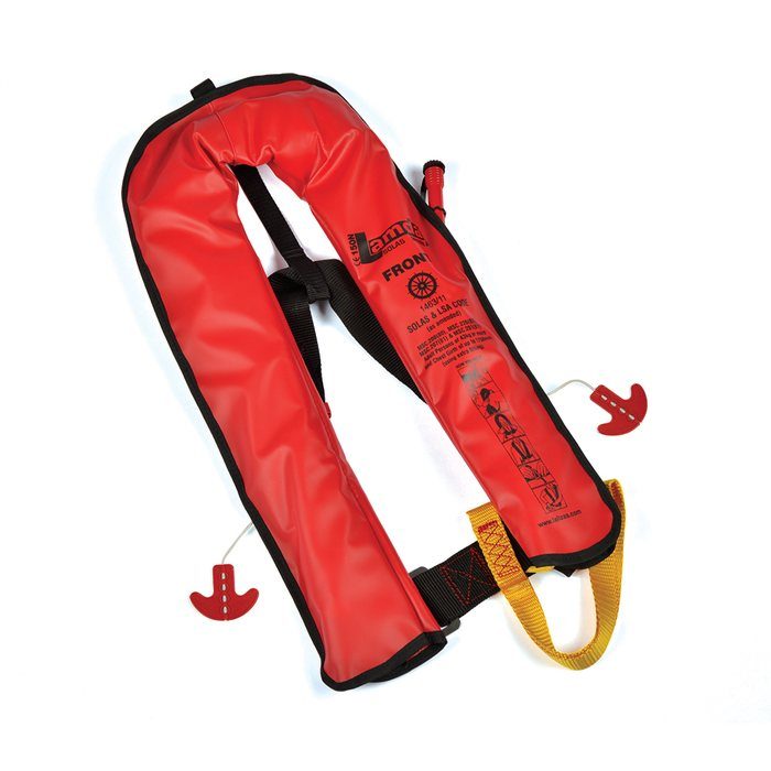 Inflatable lifejackets