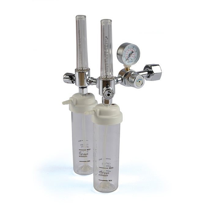 Medical Oxgen Regulator Device Double