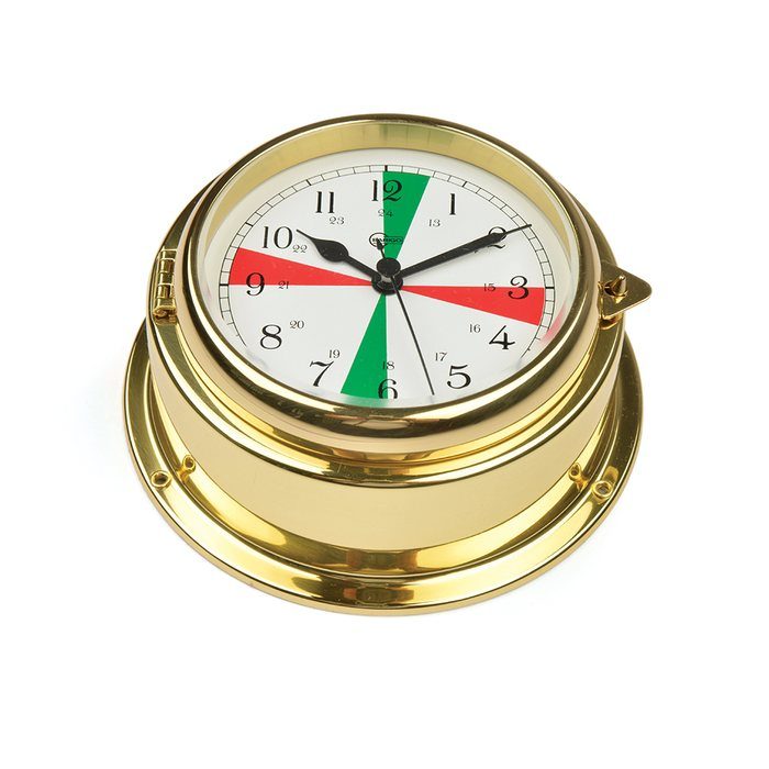 Ships Clock With Radio Sector