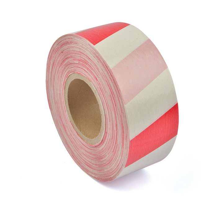 Warning Tape Red White